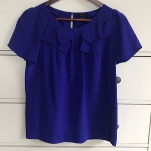 J Crew Bow Blouse